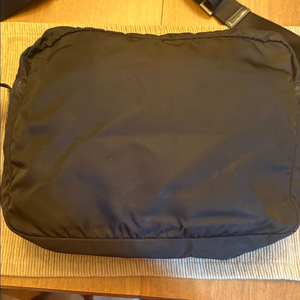 Prada Black Nylon Messenger Bag - Picture 2 of 10